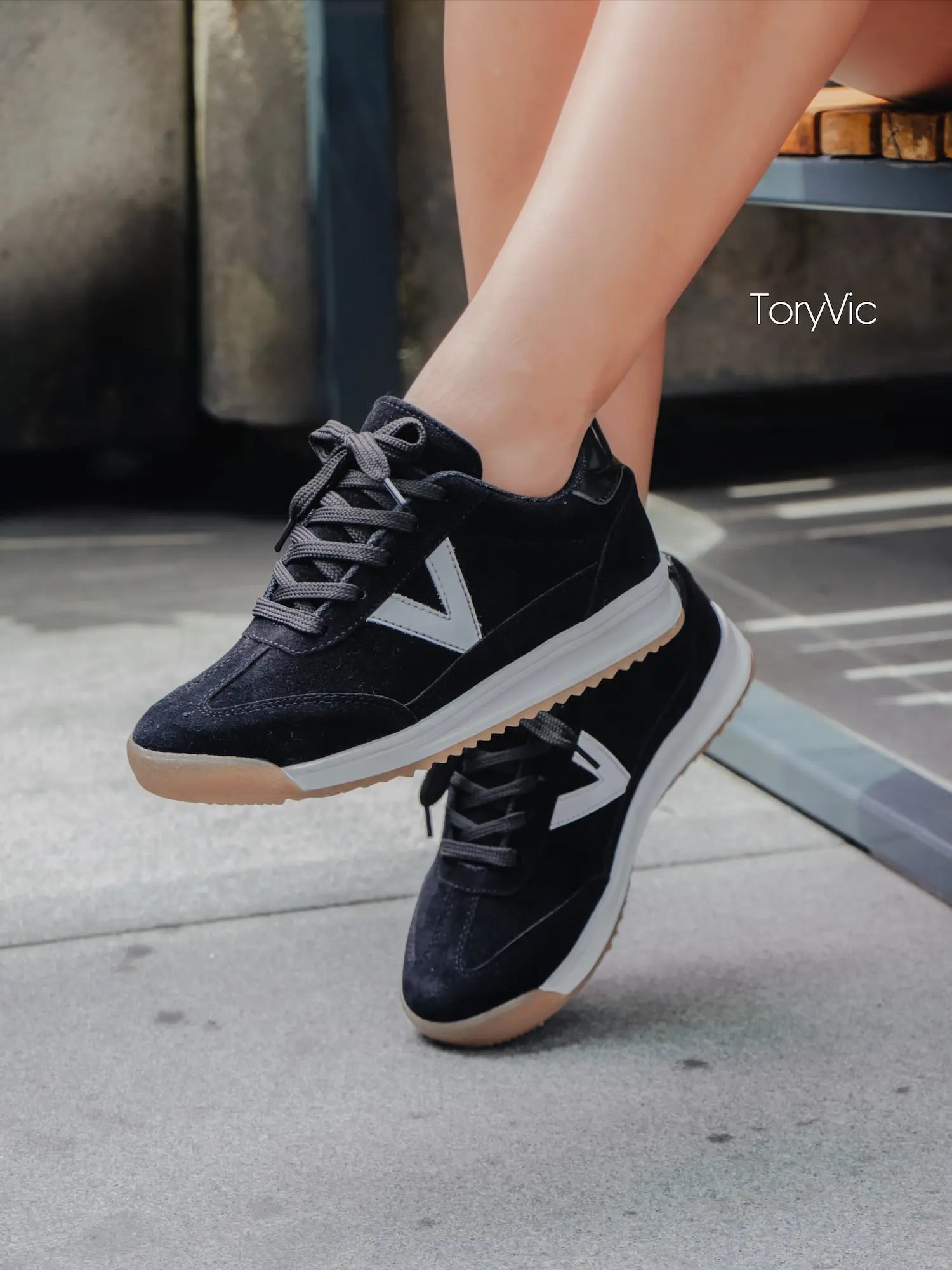 Tenis de mujer madrid negro – ToryVic1