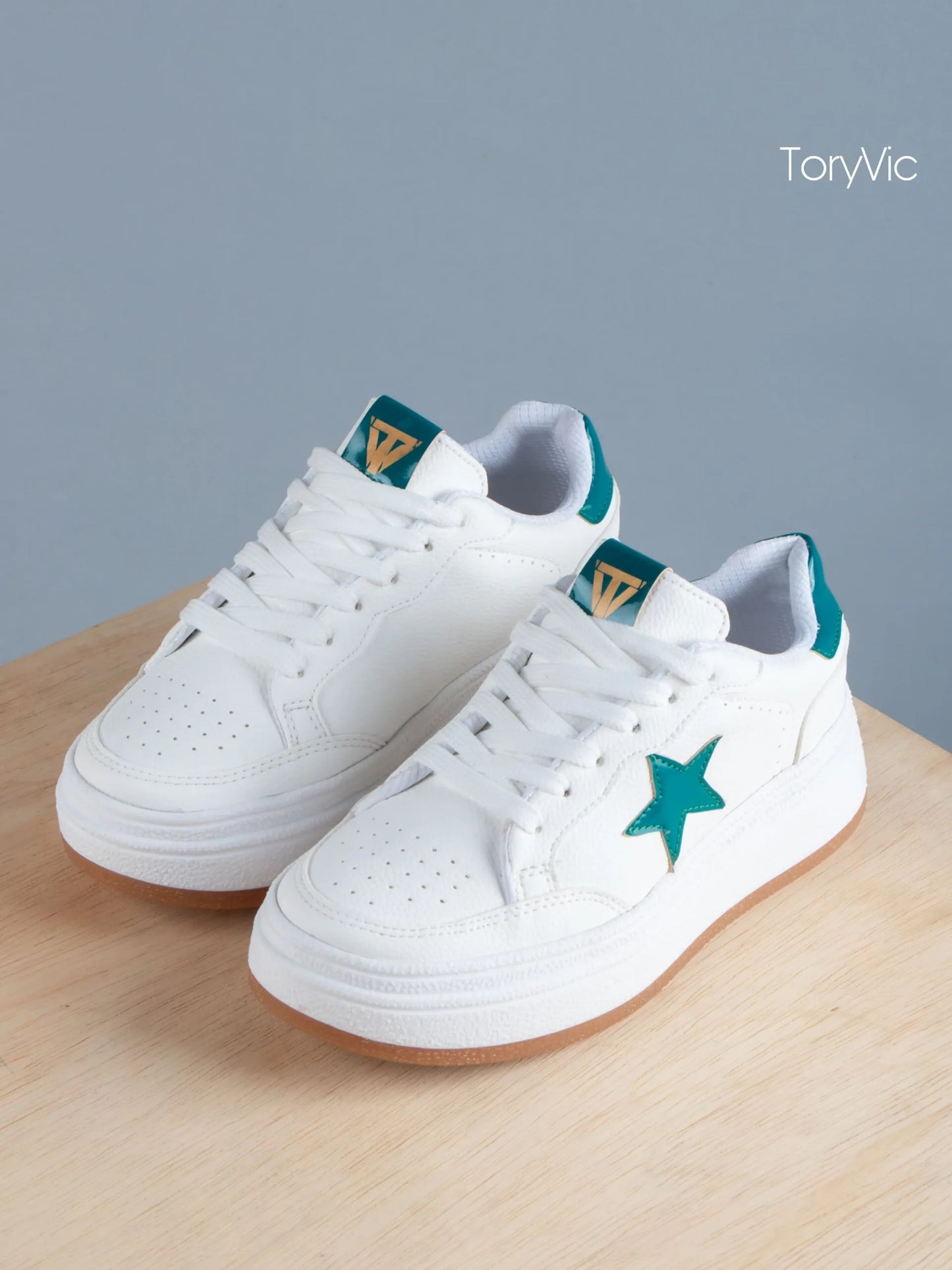 tenis, botines, sandalias y zapatos para mujer en colombia. star blanco verde 1