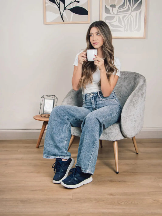 tenis de mujer montana azul 1