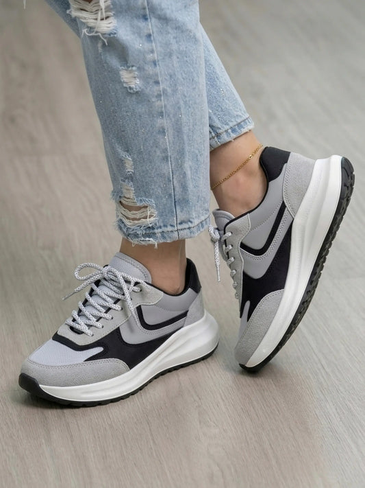 tenis de mujer sidney gris