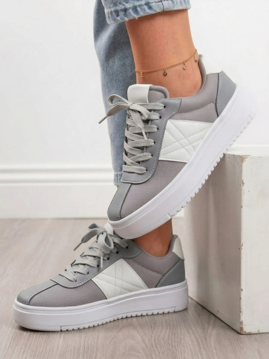 tenis mujer ibiza gris