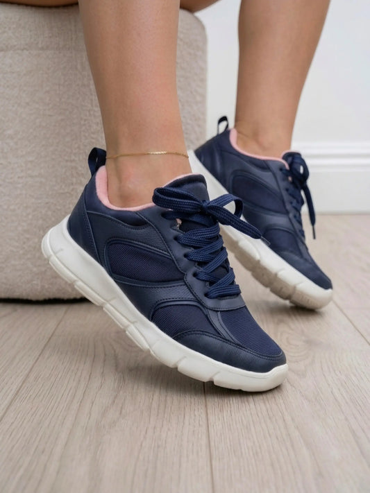 tenis mujer montana azul