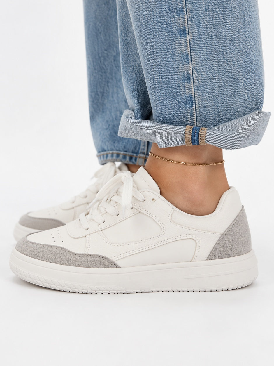 tenis para mujer tany blanco gris 65