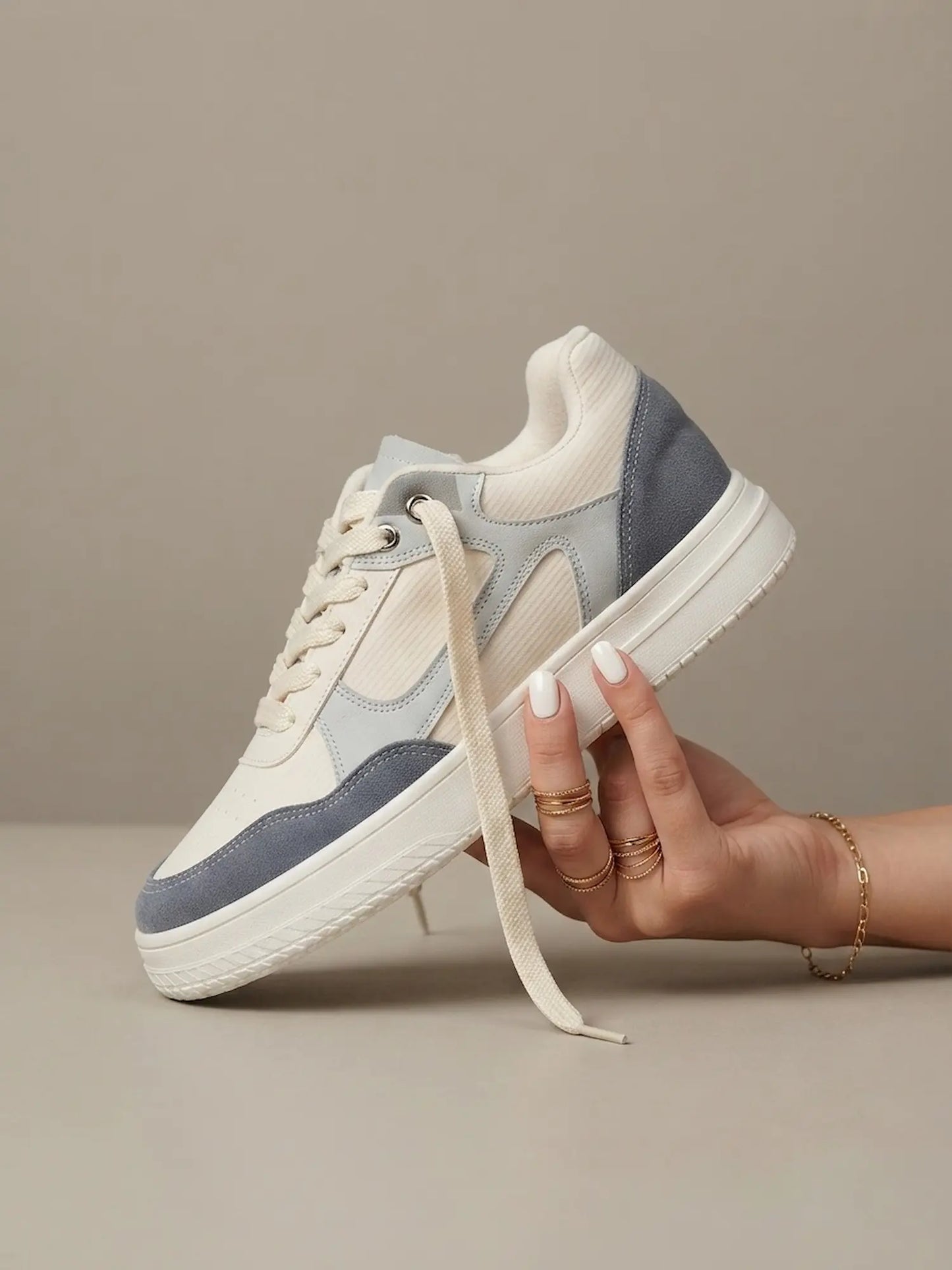 tenis para mujer tany crema2