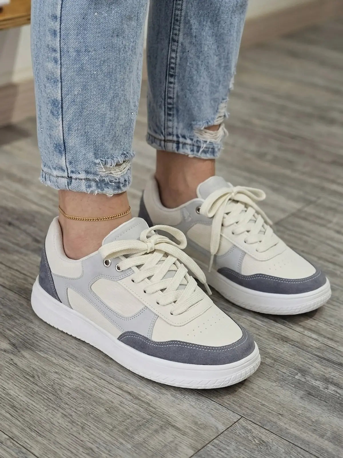tenis para mujer tany crema 04