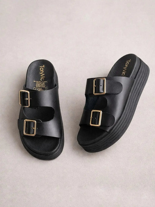 Sandalias Charlotte negro