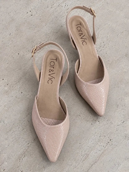 Zapatos de mujer numea nude