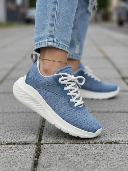 Tenis de mujer trainer azul