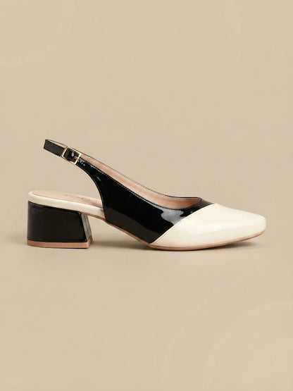 anastasia negro blanco flats