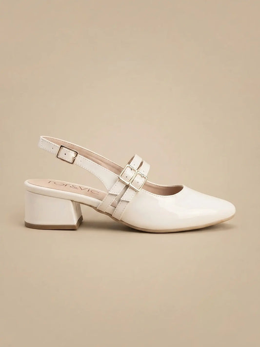 bailarina beige mujer 