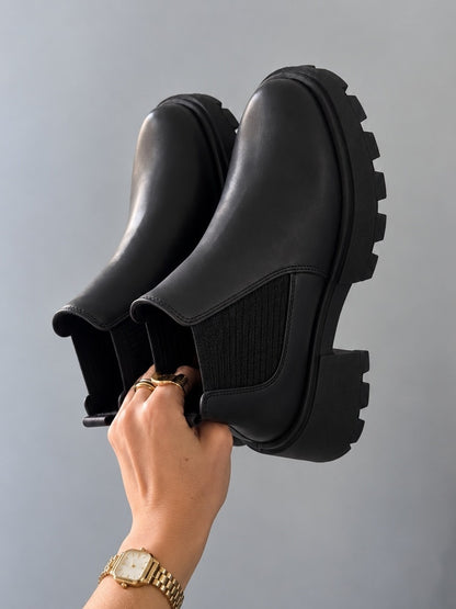 botas para mujer chelasea negro 1