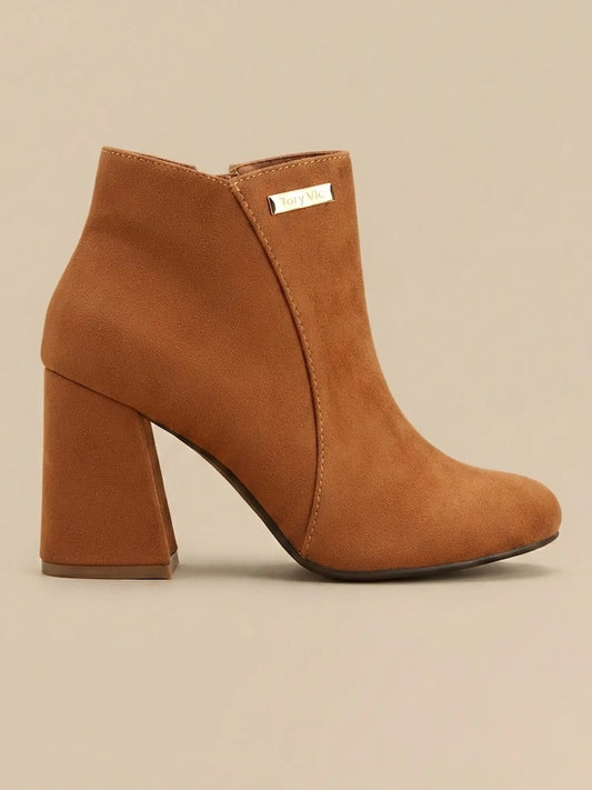 botines de mujer verona miel 4 