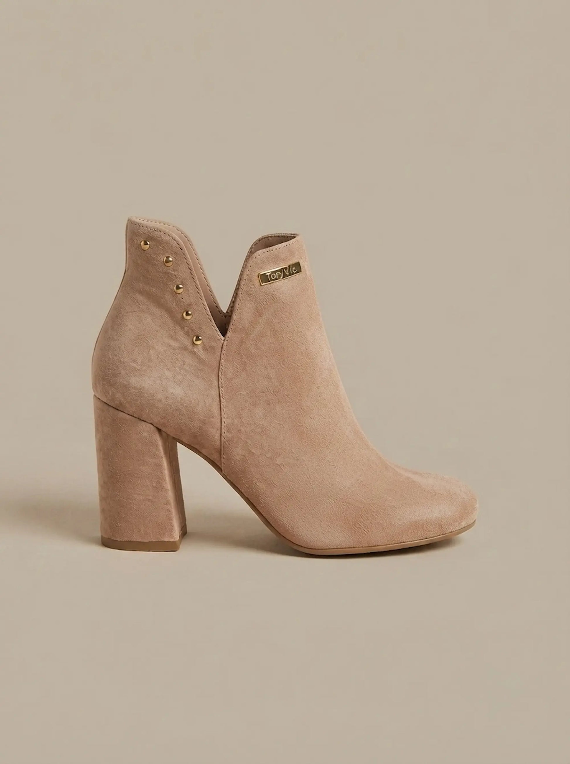 botines para mujer barcelona beige 0