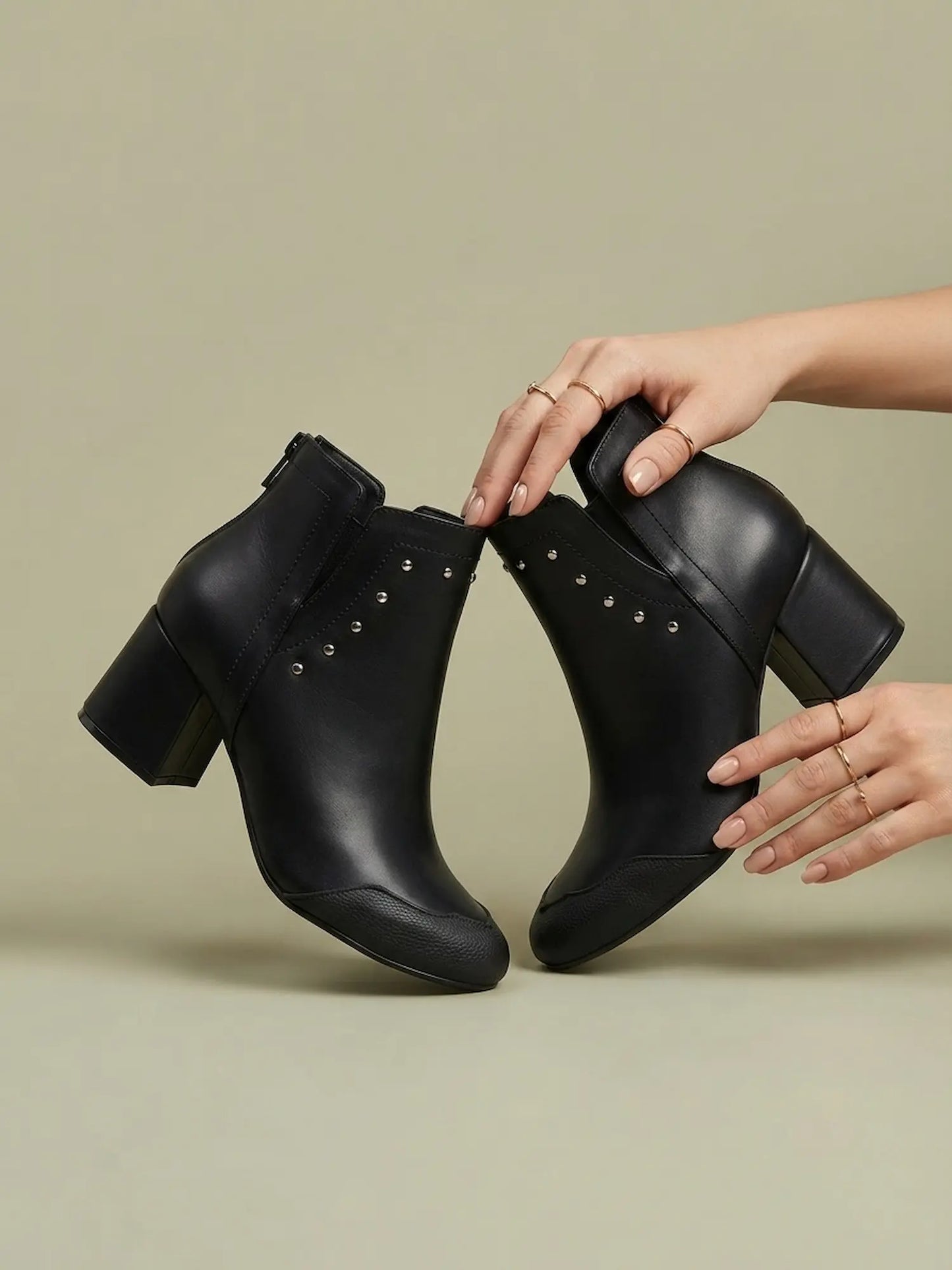 botines para mujer oxford negro 1