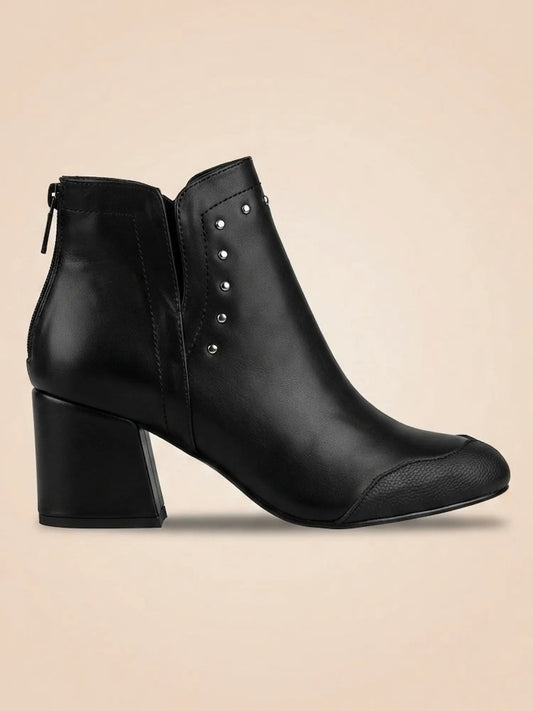 botines para mujer oxford negro 4