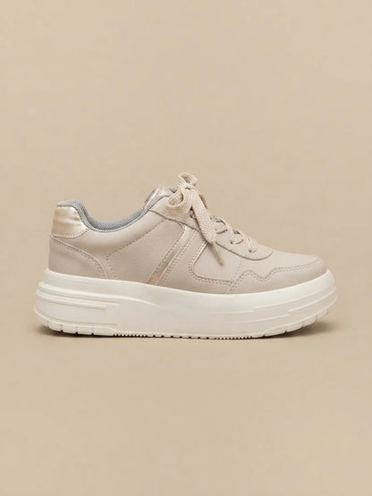 lucca crema tenis de mujer 