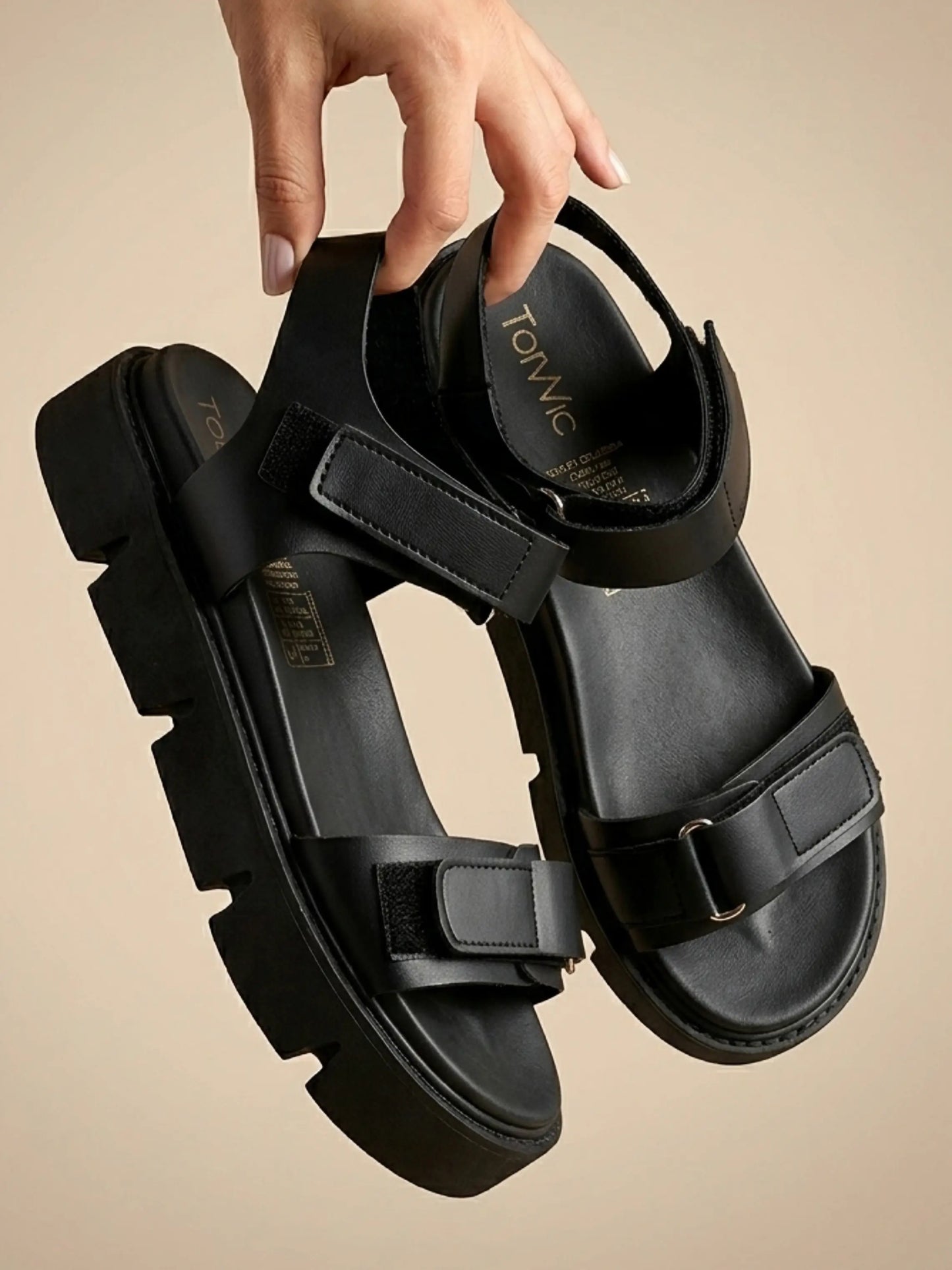 sandalias de mujer capri negro1