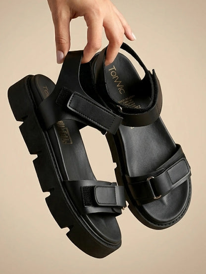 sandalias de mujer capri negro1