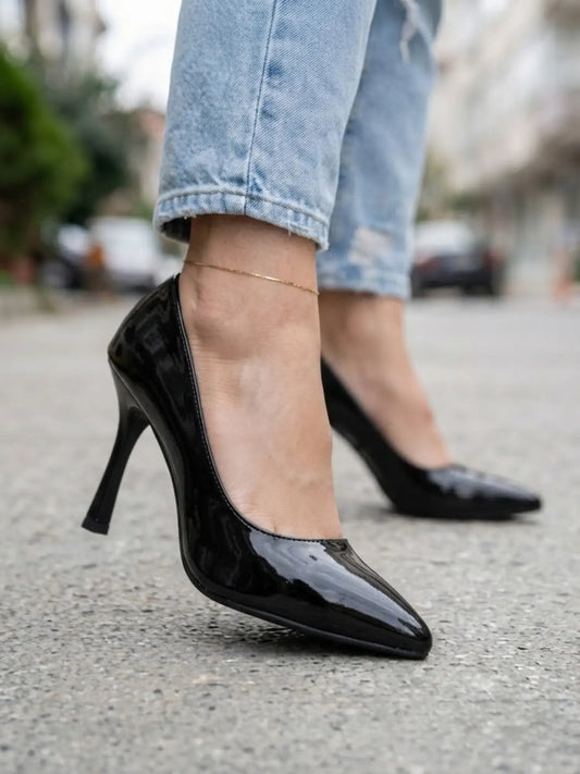 tacon de mujer eliza negro 1