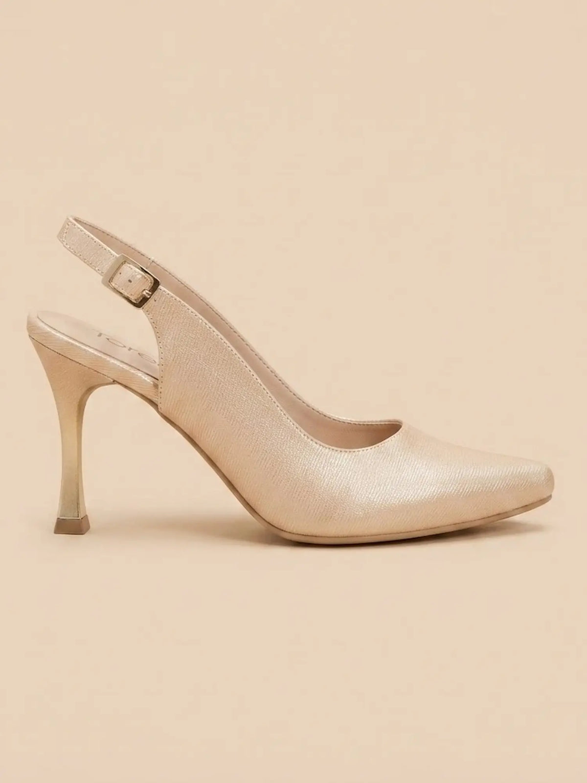 tacon para mujer anai champagne  4