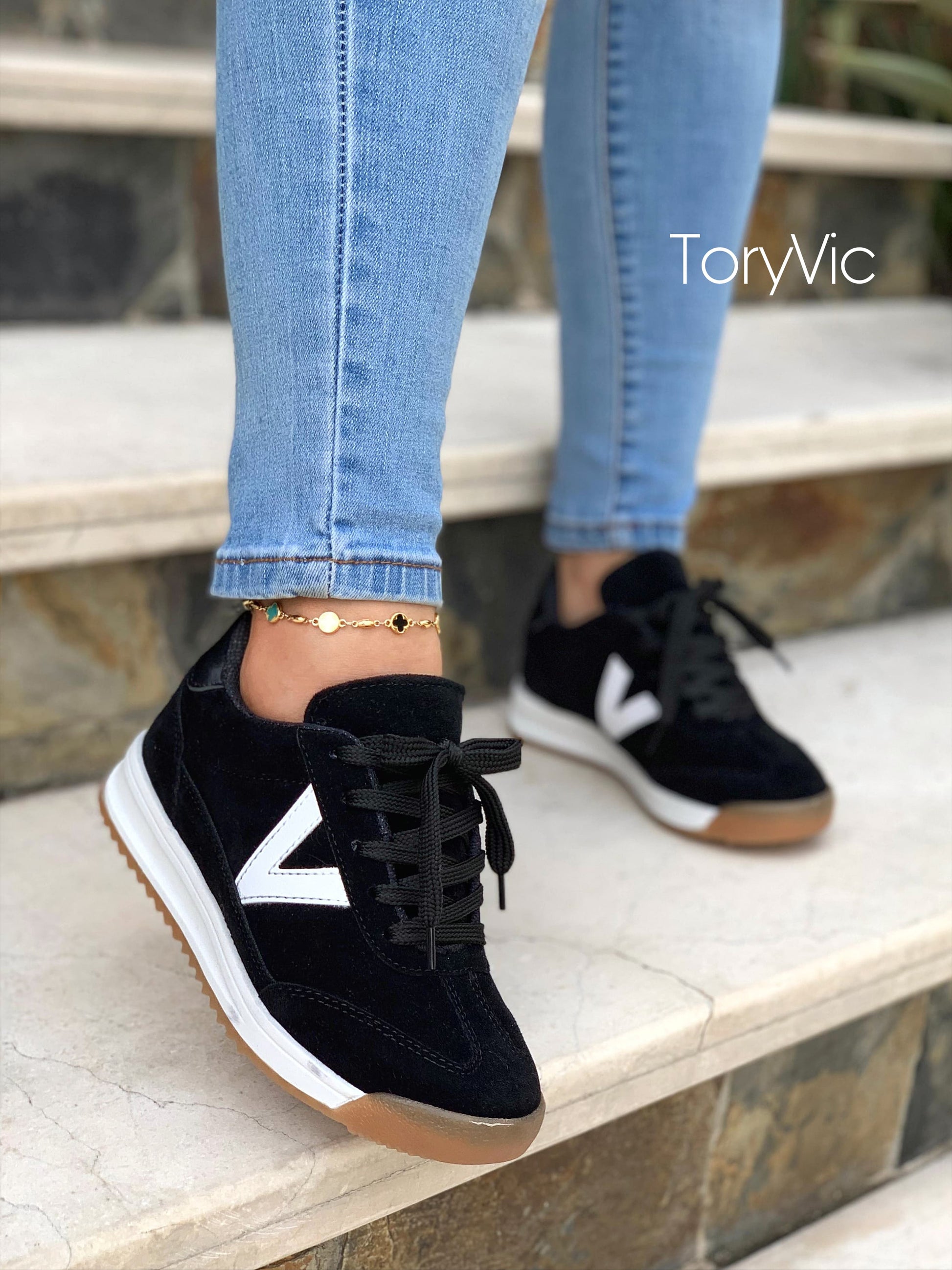 tenis, botines, sandalias y zapatos para mujer en colombia.Madrid negro