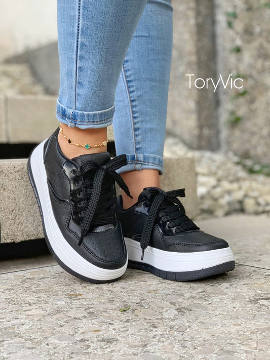 Tenis de mujer niza negro