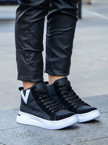 tenis, botines, sandalias y zapatos para mujer en colombia. california negro 1