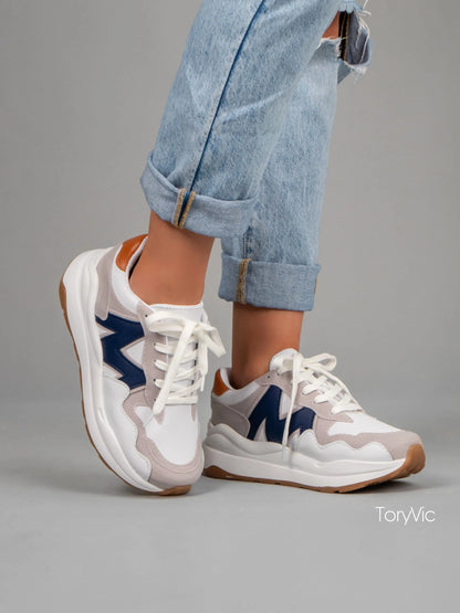 tenis, botines, sandalias y zapatos para mujer en colombia. nasara blanco 1