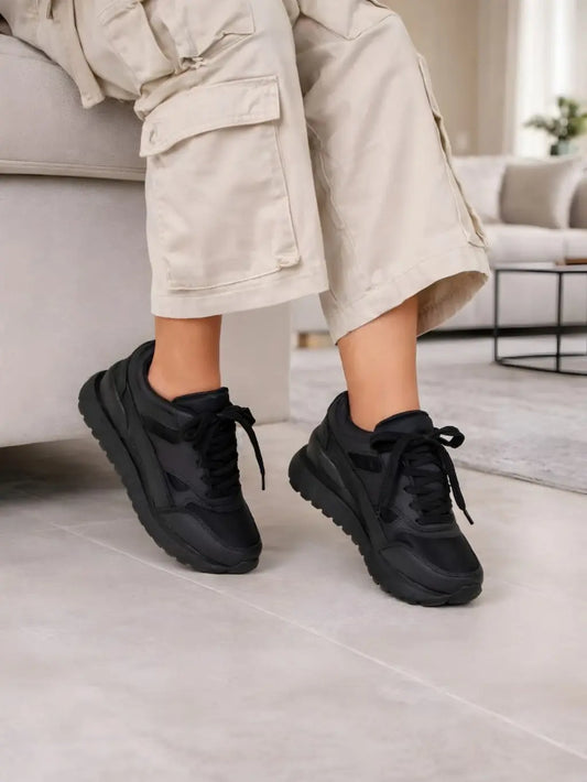 tenis de mujer london negro 