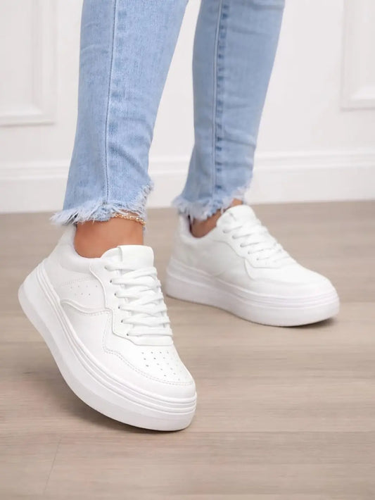 tenis de mujer niza blanco 