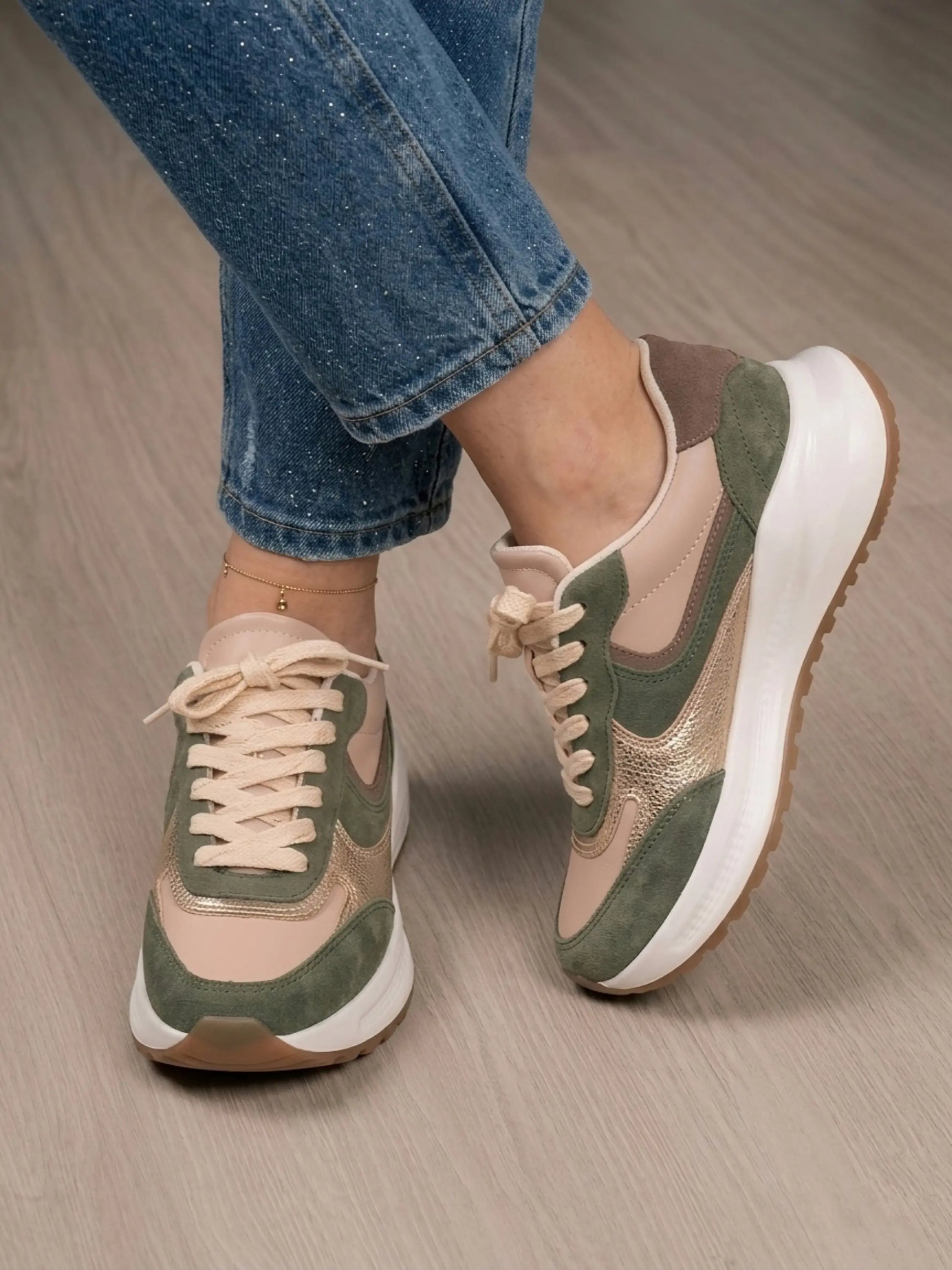 tenis de mujer sidney combinado 