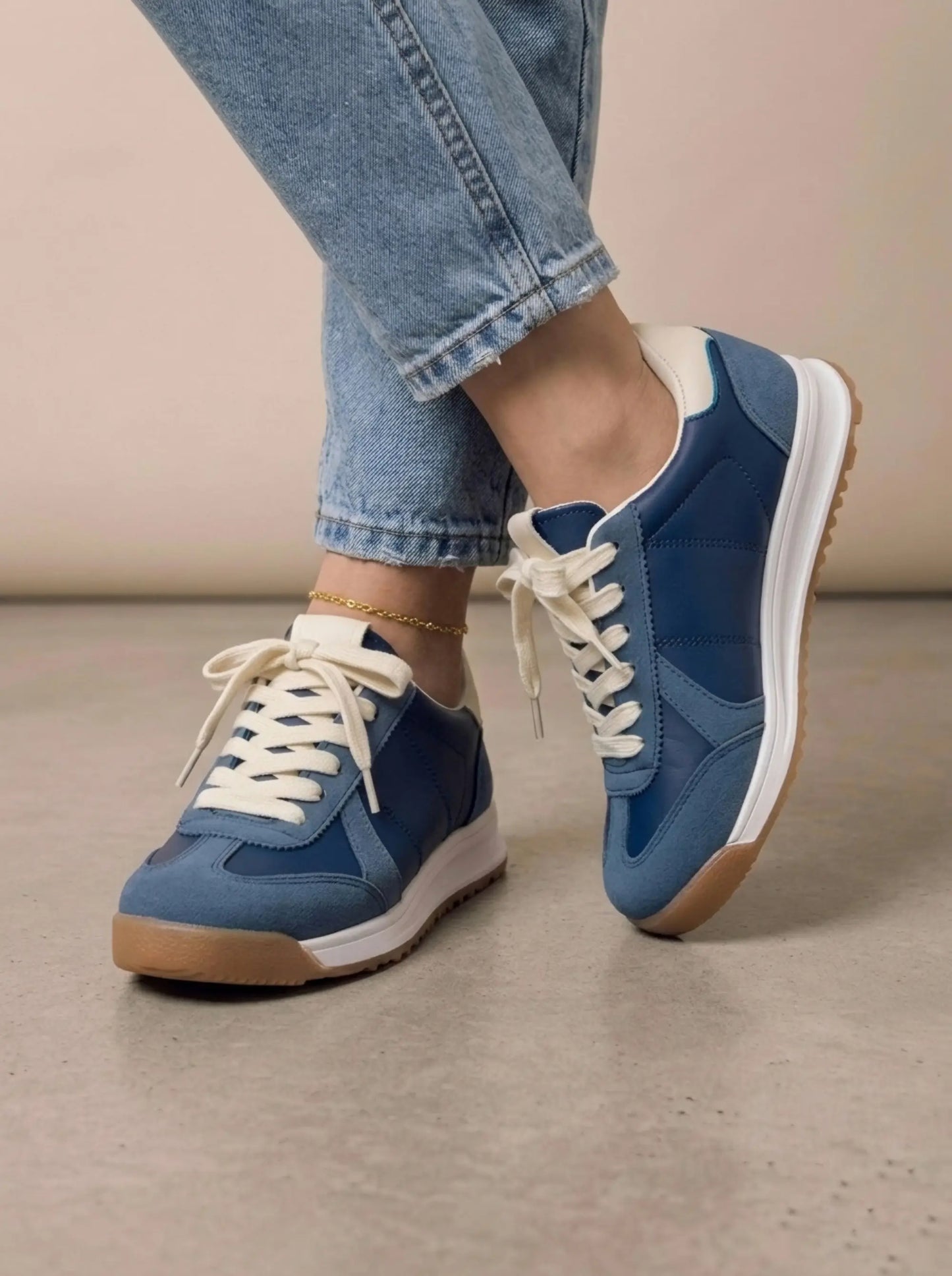 tenis de mujer zoe azul 
