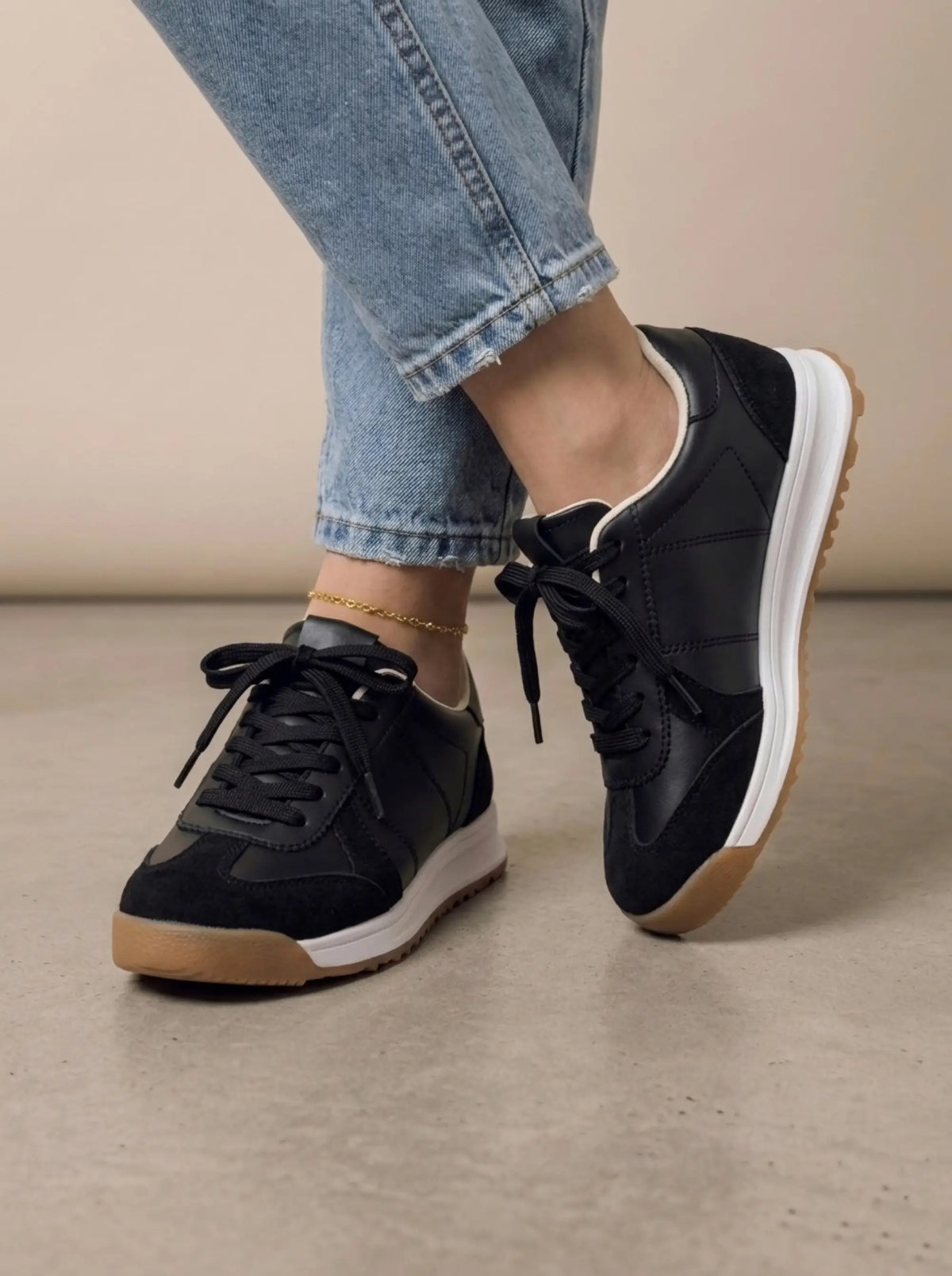tenis de mujer zoe negro 