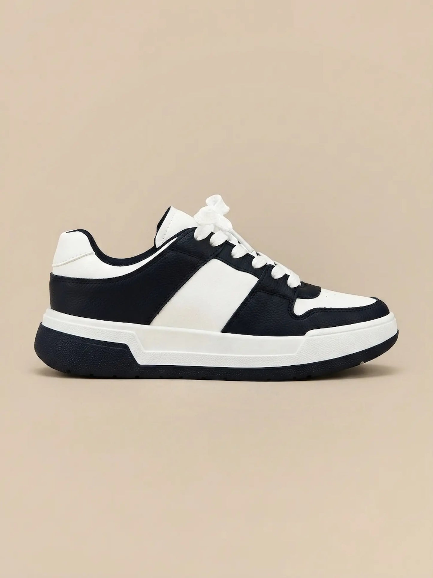 tenis para mujer celio blanco negro 