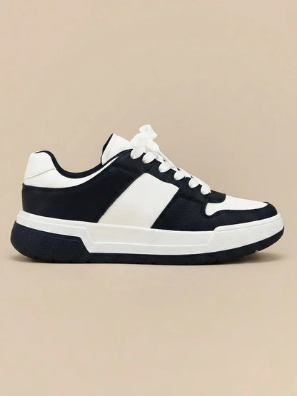 tenis para mujer celio blanco negro 4 