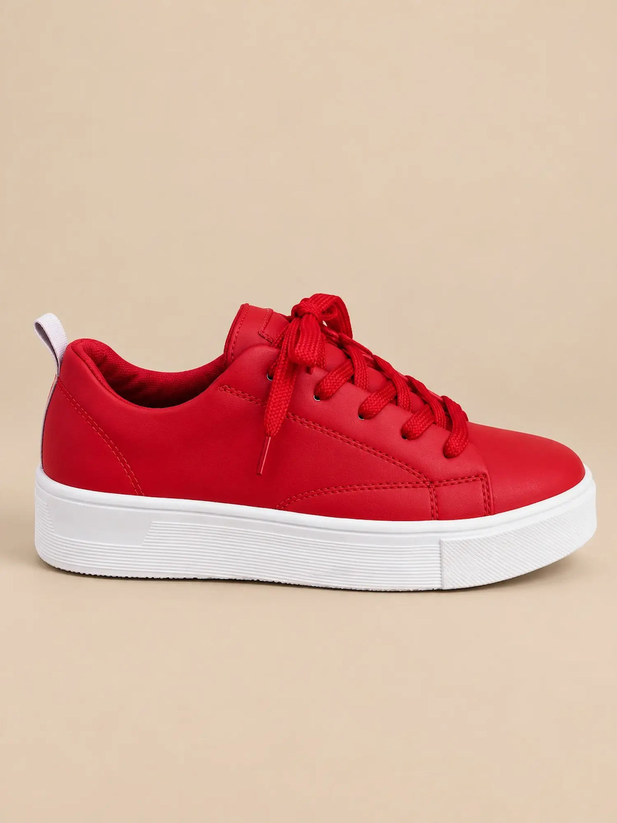 tenis para mujer classic rojo 5 