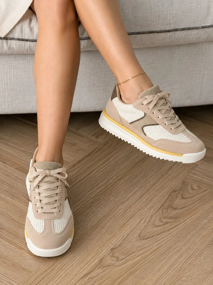 tenis para mujer gabi arena miel 1