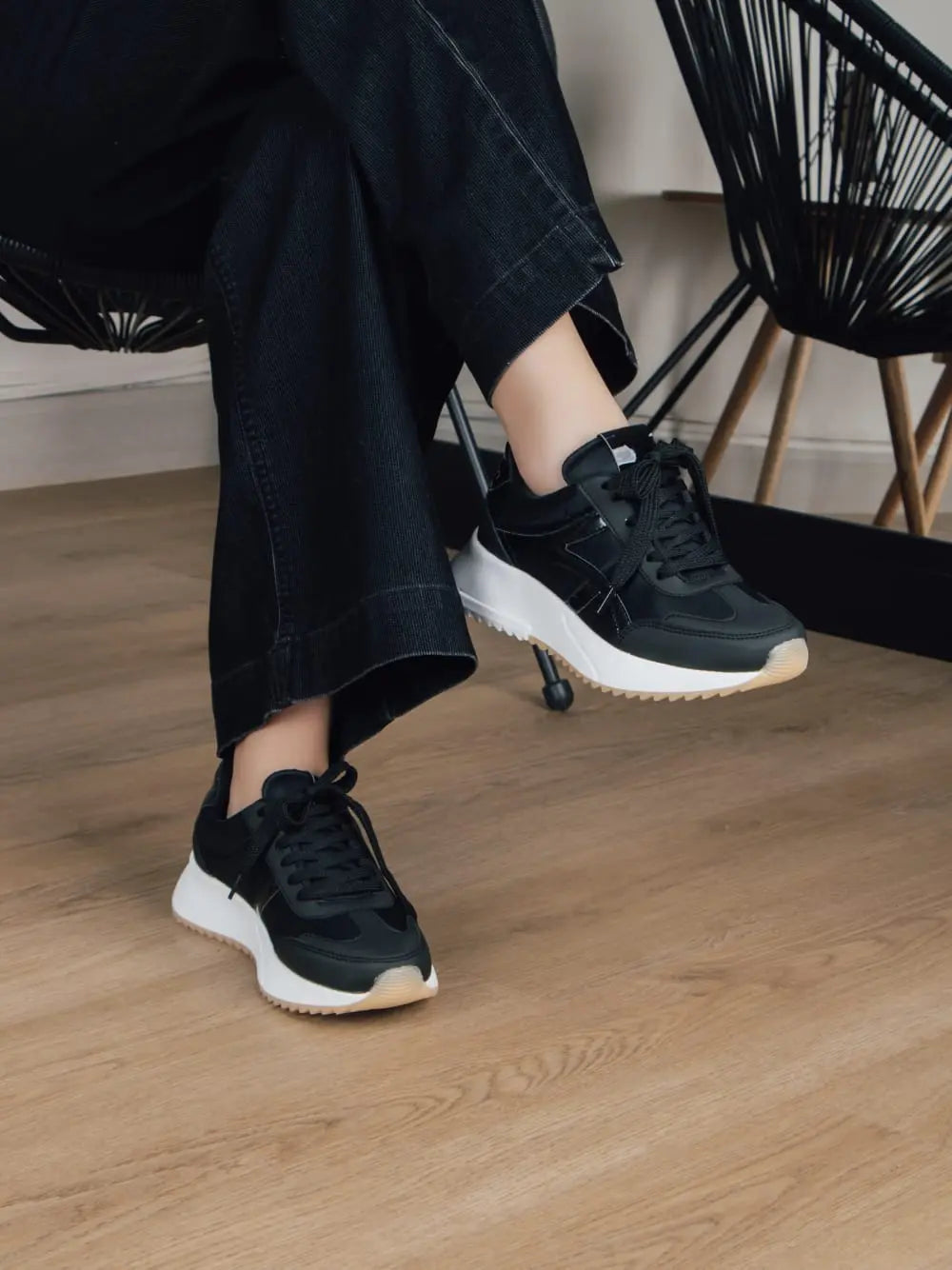 tenis para mujer kansas negro toryvic 