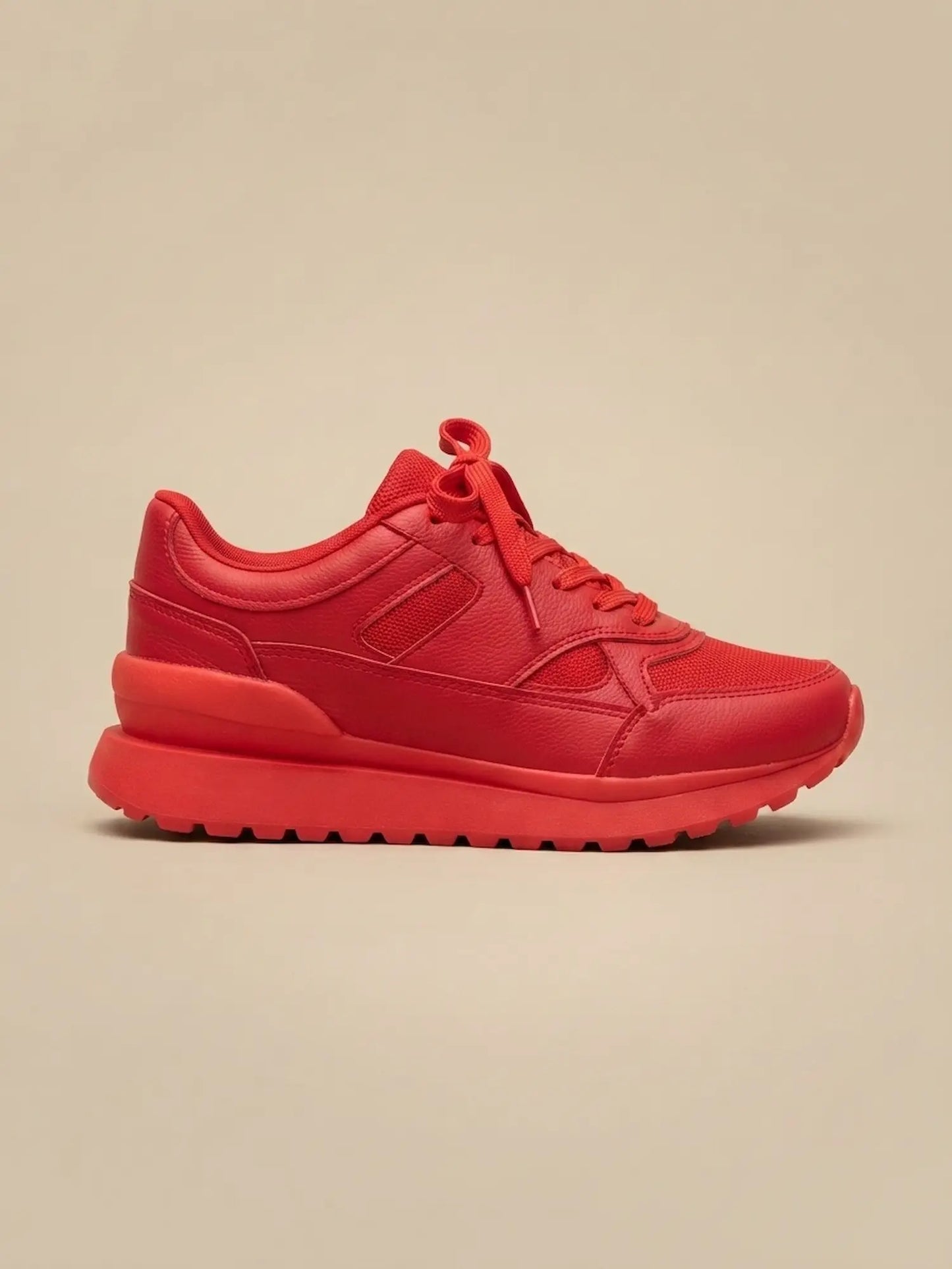 tenis para mujer london rojo 0