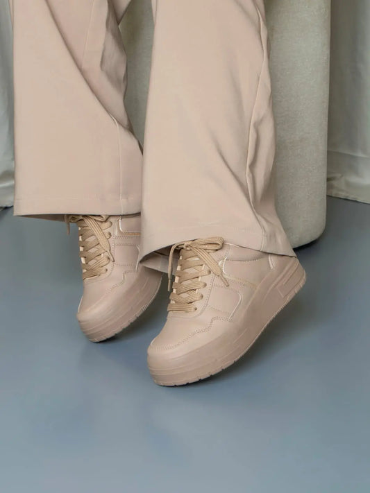 tenis para mujer lucca camel