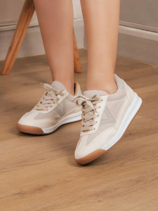 tenis para mujer madrid crema 