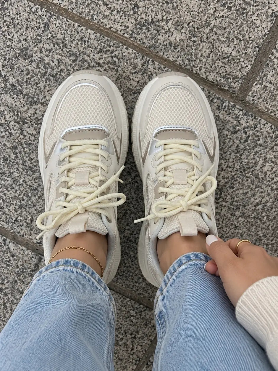 tenis para mujer sevilla beige 1
