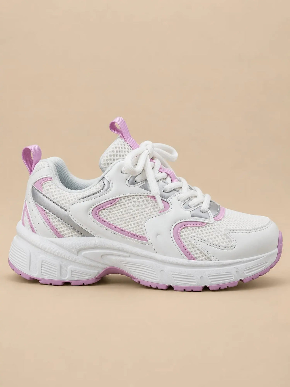 tenis para mujer sevilla blanco fuccia