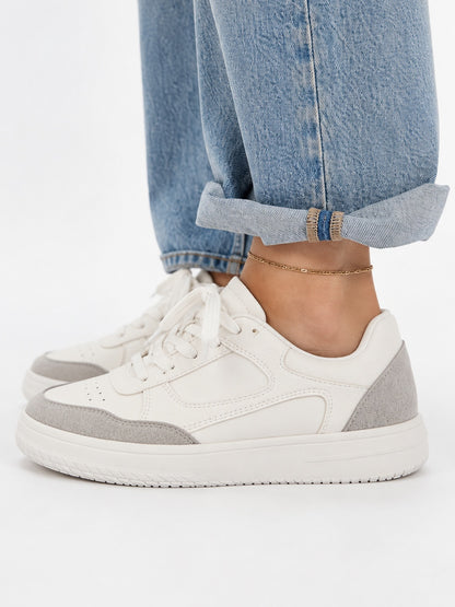 tenis para mujer tany blanco gris 65
