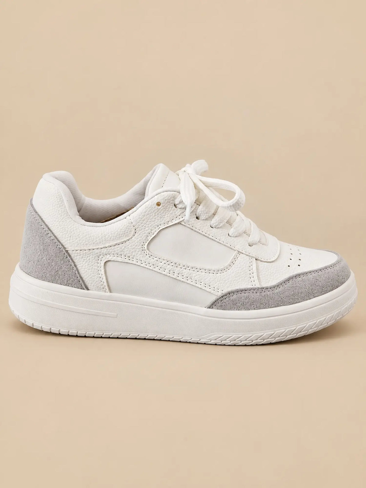 tenis para mujer tany blanco gris 7