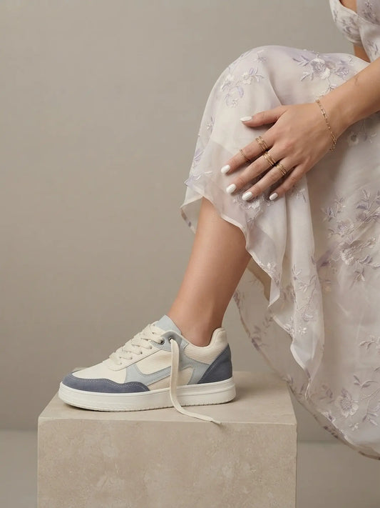 tenis para mujer  tany crema1