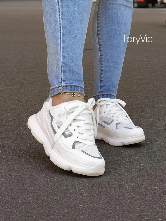 tenis y botines para mujer valencia blanco 