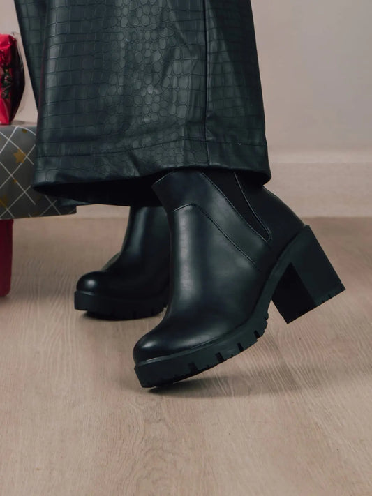 tenis y botines para mujer zefora negro