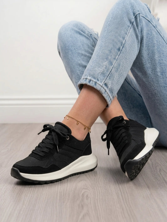 vibe neegro tenis de mujer 2