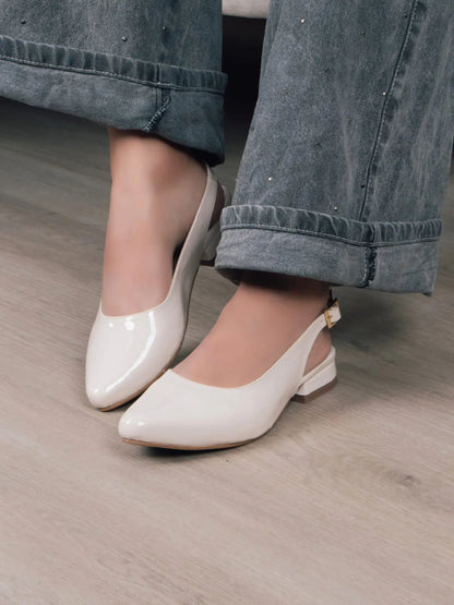 zapato tacon bajo para mujer anastasia beige